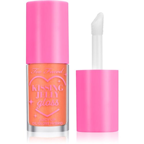 Too Faced Kissing Jelly Lip Oil Gloss uljno sjajilo za usne za intenzivnu hidrataciju nijansa Sour Watermelon 4,5 ml Cijene
