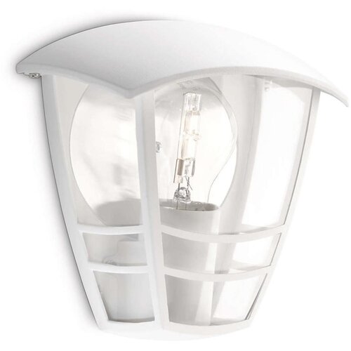 Philips Creek spolja&amp;scaron;nja zidna svetiljka bela max 1X60W 15387/31/16 Slike