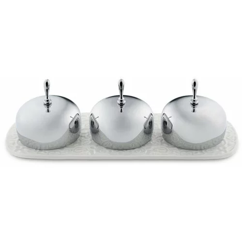 Alessi Set zdjelica s poklopcima za posluživanje Dressed 3-pack