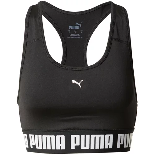 Puma Sportski grudnjak crna / bijela