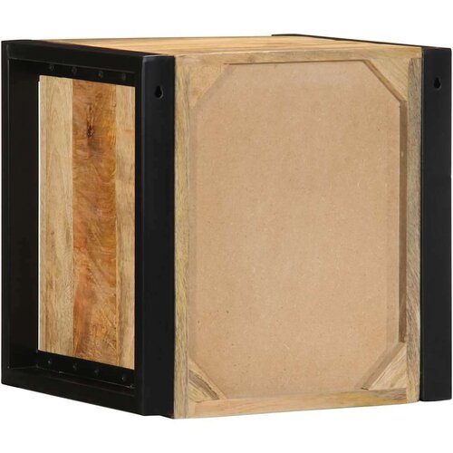 VidaXL Noćni ormarići 2 kom 40x35x40 cm Puno grubo drvo Mango Slike