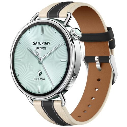 INF Pa&amp;scaron;ček iz sintetičnega usnja za Xiaomi Watch S4, 18mm Black, (5000505942) Slike