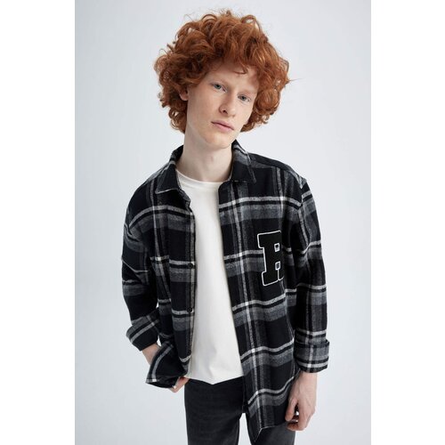 Defacto Relax Fit Lumberjack Long Sleeve Shirt Slike