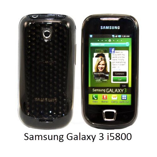  Gumijasti / gel etui za Samsung Galaxy 3 i5800 (več barv) Cene