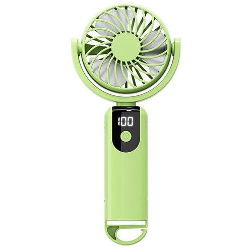 INF Tihi mini viseči ventilator D20 z baterijo 1200mAh, 6-stopenjski Green, (5000306734) Cene