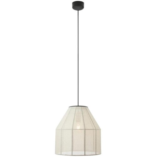 Marksl&amp;ouml;jd 108956 - Luster na sajli AIKO 1xE27/60W/230V lan/crna Slike