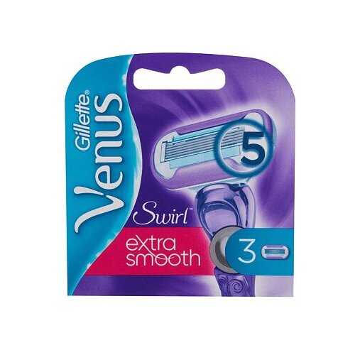 Gillette Venus Swirl nadomestne britvice 3 ks za ženske Slike