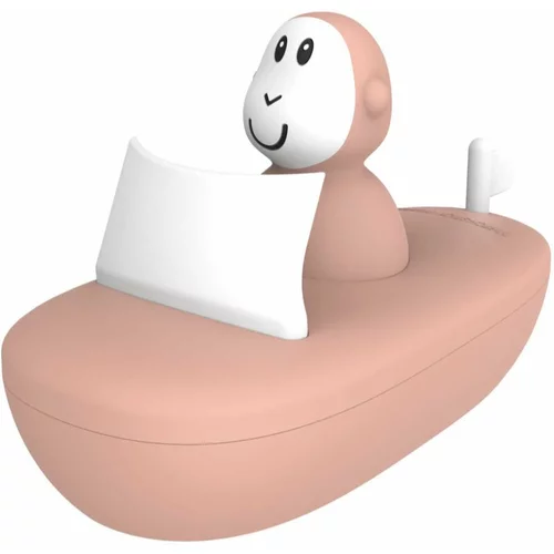 Matchstick monkey Endless Bathtime Fun Boat Set igračka za vodu Dusty Pink 2 kom