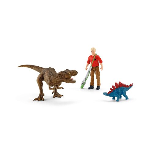 Schleich tyrannosaurus rex set figura napada Slike