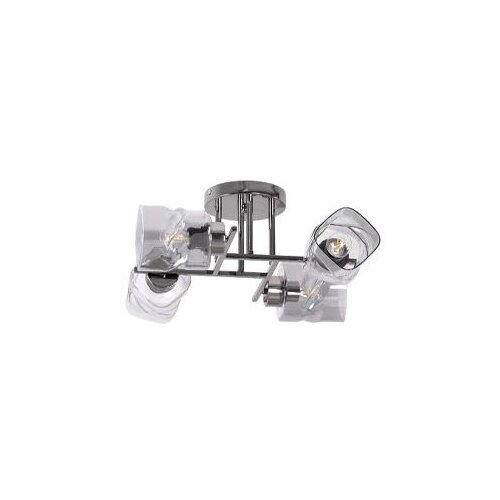  Luster Arthur 4xE27 40W crni E-Light Slike