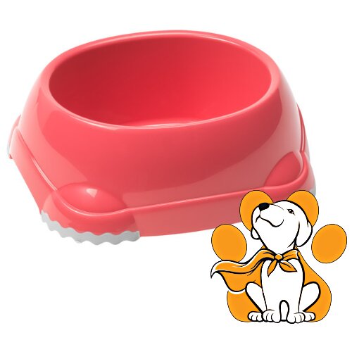 Moderna smarty Bowl Medium Spicy Coral 735ml, Posuda Za Pse i Mačke Cene