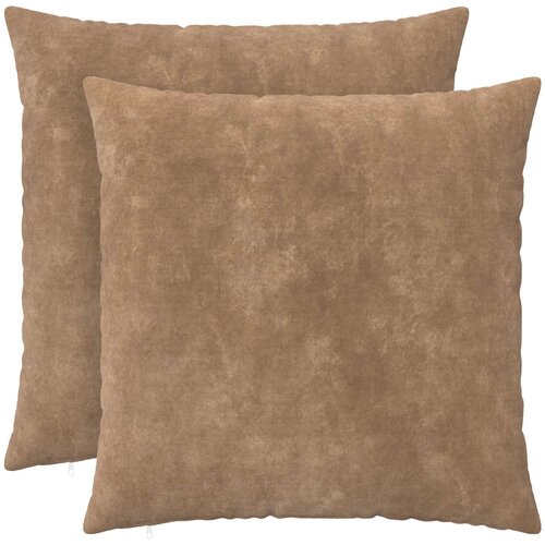  Presvlaka za jastuk 2 pcs HEERLEN Sivosmeđa 70 x 70 cm Slike