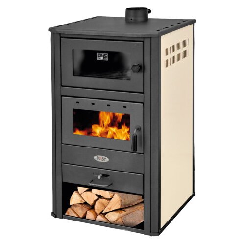 Blist Kamin na čvrsto gorivo sa rernom BRM 12-14kW Bež 003239 Slike