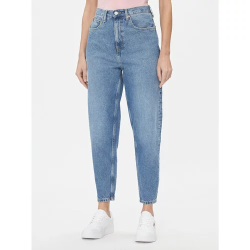 Tommy Jeans Jeans hlače DW0DW17490 Modra Mom Fit