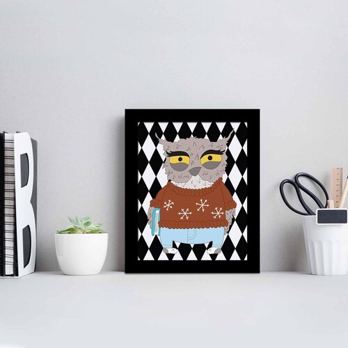 Wallity SCT-021 multicolor decorative framed mdf painting Slike