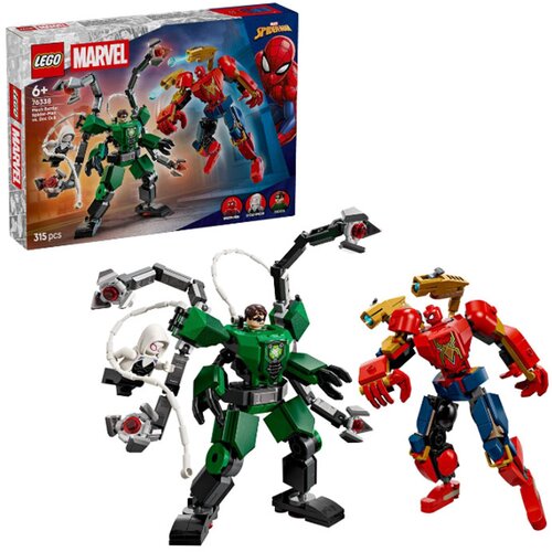Lego Super Heroes Marvel Mech Battle Spiderman Vs Enemy Slike