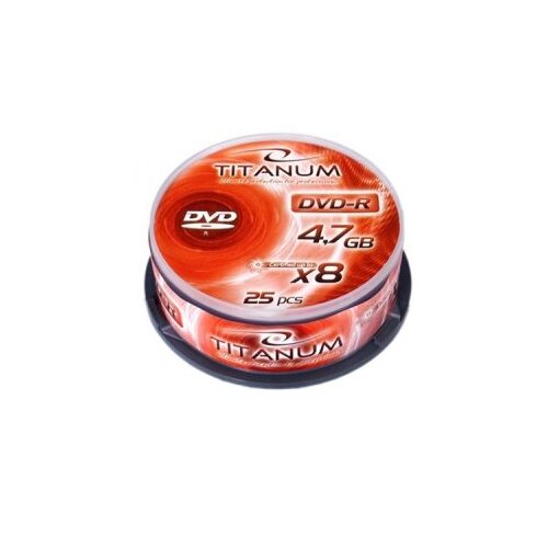  DVD-R TITANUM 4,7 GB X8, CAKE BOX 25 kom, 1070 Slike