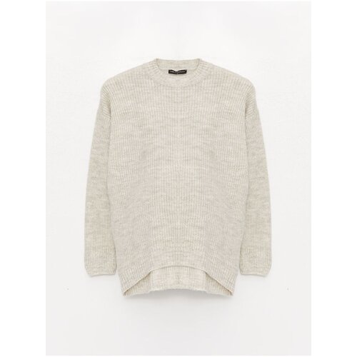 LC Waikiki Crew Neck Plain Long Sleeve Maternity Knitwear Sweater Cene