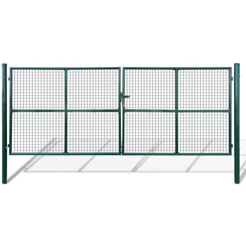 vidaXL Mrežasta vrtna vrata 415 x 200 cm / 400 x 150 cm Cene
