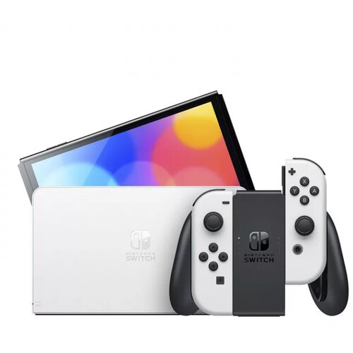Nintendo konzola switch oled model white Cene