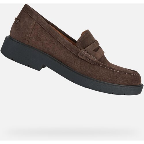Geox Brown women&amp;#039;s moccasins Spherica EC1 - Women&amp;#039;s Slike