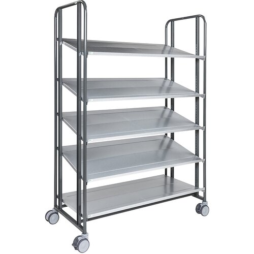 Kongamek Voziček za komisioniranje E-Commerce, 5 polic, DxŠxV 1277 x 638 x 1850 mm Cene
