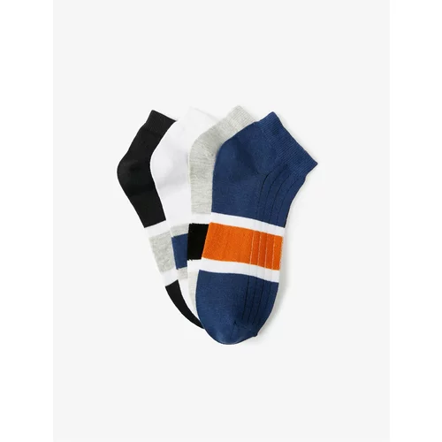 Koton Set of 4 Booties Socks Multi Color