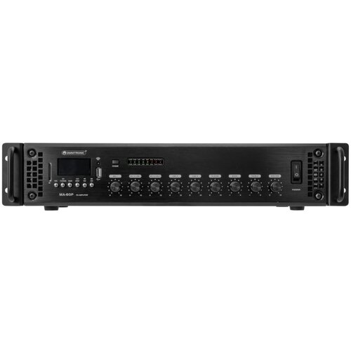 Omnitronic MA-120P, Me&scaron;alni Ojačevalnik, Bluetooth, USB, 100V/ 8 Ohm - - Audio-Kondric Cene
