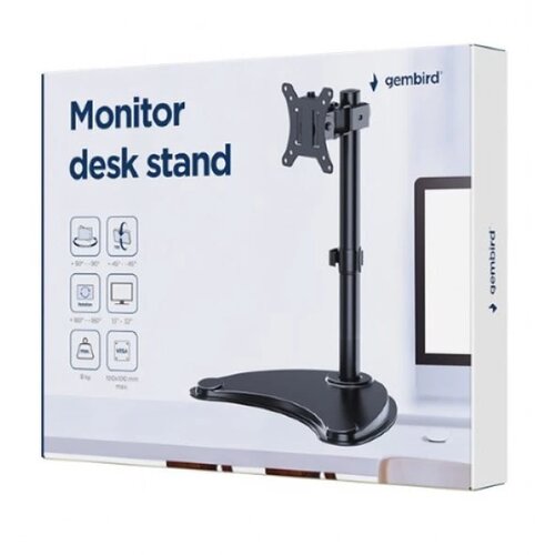 Gembird MS-D1ST-04 Stono postolje za monitor (rotiranje, naginjanje, okretanje), 13-32inc, max 8KG Cene