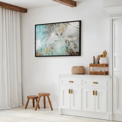  Slika - Turquoise Dream (1 Part) Wide 90x60 Slike