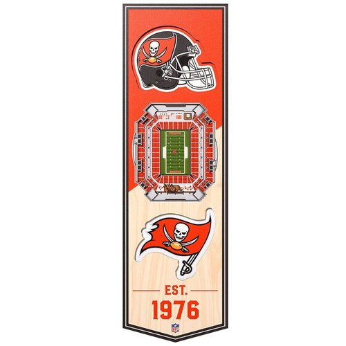 Drugo Tampa Bay Buccaneers 3D Stadium Banner slika Cijene