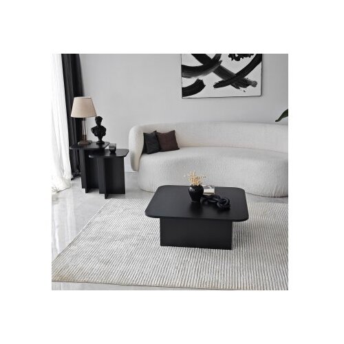 Hanah home Blues Black Set od 3 stola, crna Slike