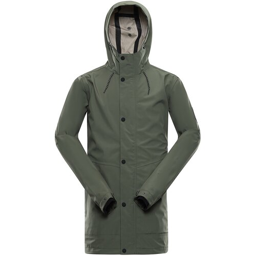 Alpine pro Men&amp;#039;s waterproof coat with membrane ptx PERFET olivine Slike