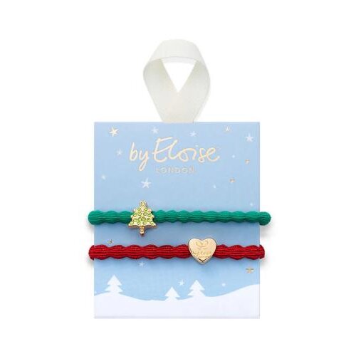 By Eloise London Set Secret Santa elastika za lase Cene