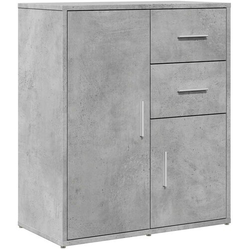  Komoda beton siva 60 x 31 x 70 cm od konstruiranog drva Slike