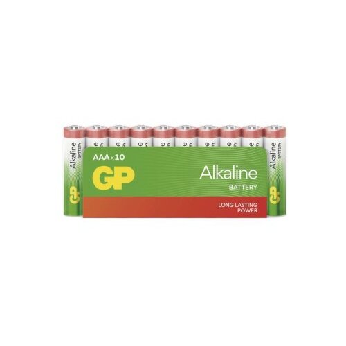  Baterija GP ALKALINE alkalna LR03 AAA 10 folija 10/1 Cene