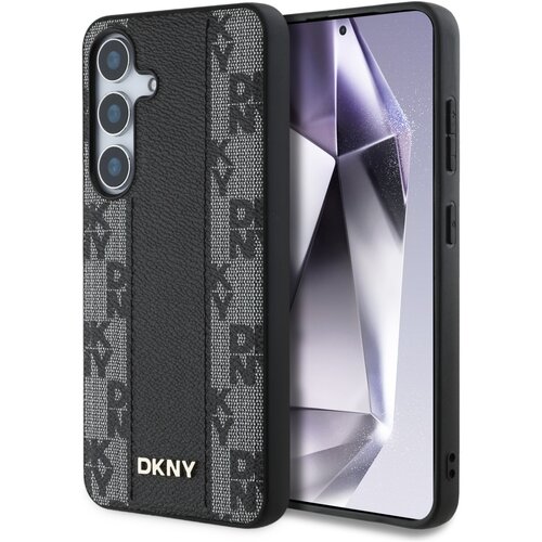 Dkny etui magsafe za samsung galaxy S25 usnjen kariran vzorec, (5000013910) Cene