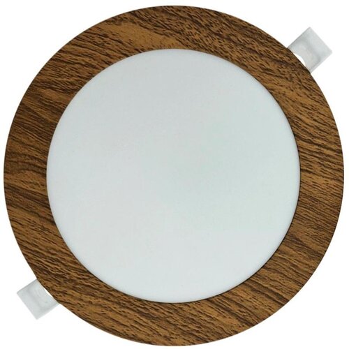  led ugradno svetlo circle LED/12W/230V 4200K, prečnik 16,7 cm, braon Cene