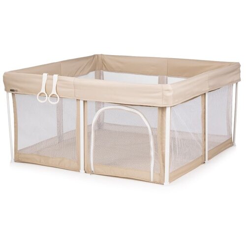 Chipolino sklopivi vrtić Vibe 120x120cm Beige Cene