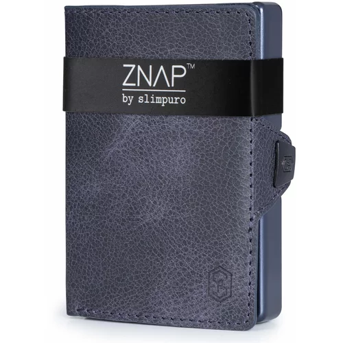 slimpuro ZNAP, tanka denarnica, 8 kartic, predel za kovance, 8,9 × 1,5 × 6,3 cm (Š × V × D), RFID zaščita