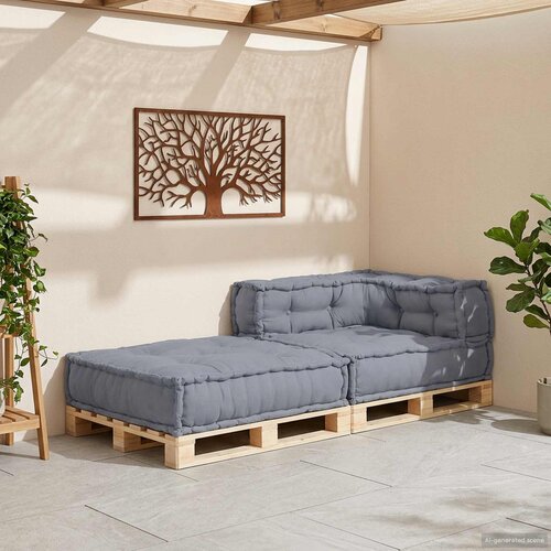  Modularna sofa Siva 70 x 70 x 56 cm Tkanina Slike