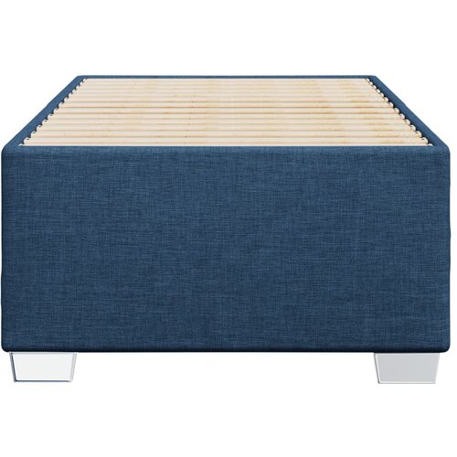  Okvir za krevet bez madraca plava 80x200cm od tkanine Slike