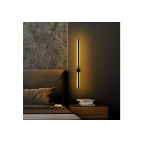 Opviq Črna LED stenska svetilka &amp;oslash; 7 cm Sword &amp;ndash; Slike