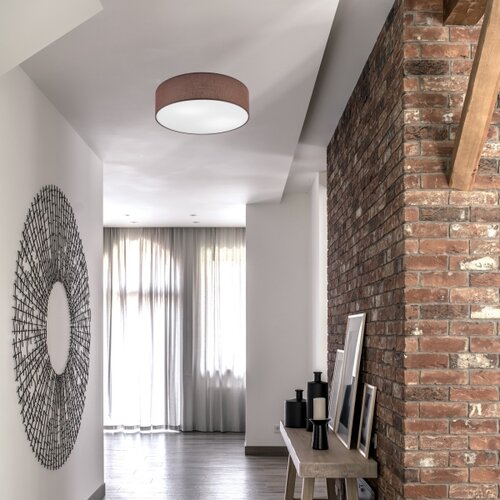  plafonsko svetlo sirja 2xE27/15W/230V prečnik 45 cm braon Slike