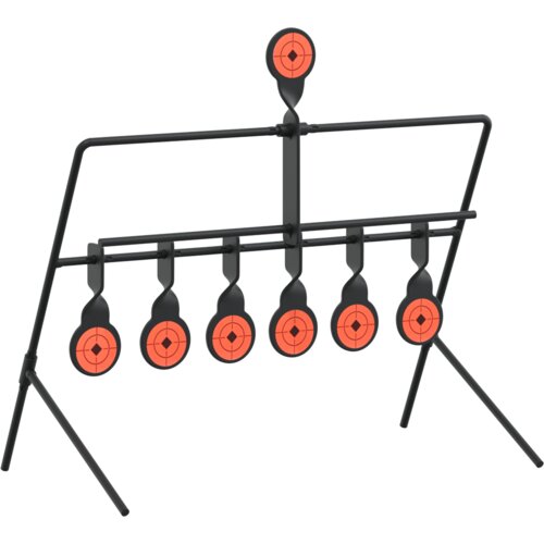 VidaXL Cilj za gađanje Crna 40 x 34 x 53 cm Čelik Slike