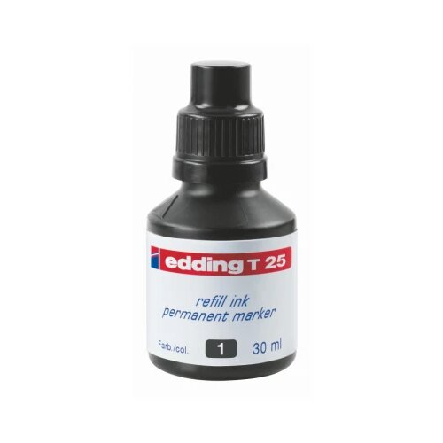  Refil za markere E-T25, 30ml Edding crna Slike