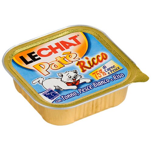 Lechat pašteta za mačke, tuna, okeanska riba i pirinač, 100g Cene