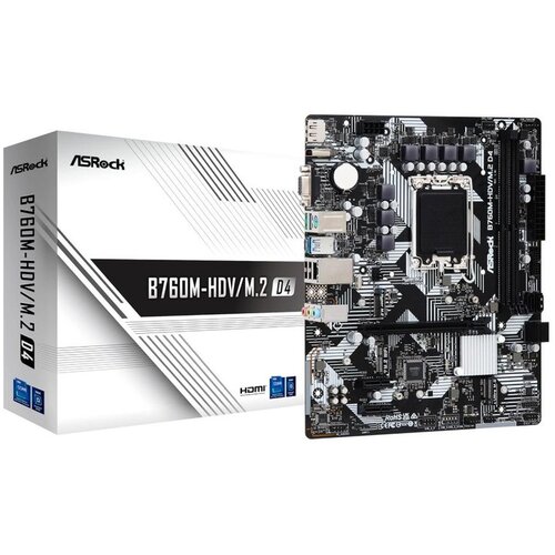 AsRock B760M-HDV/M.2 D4/LGA1700 Matična ploča Slike