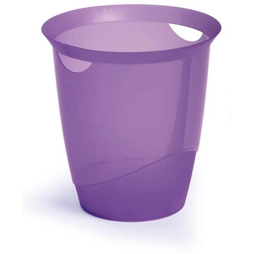 Durable Koš za smeti Trend, 16 L, prosojno vijoličen Cene
