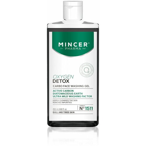 Mincer Pharma oxigen detox N° 1511 - carbo gel za čišćenje lica Slike